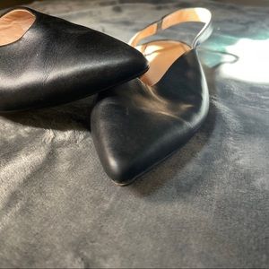 Halogen sling back flats 8